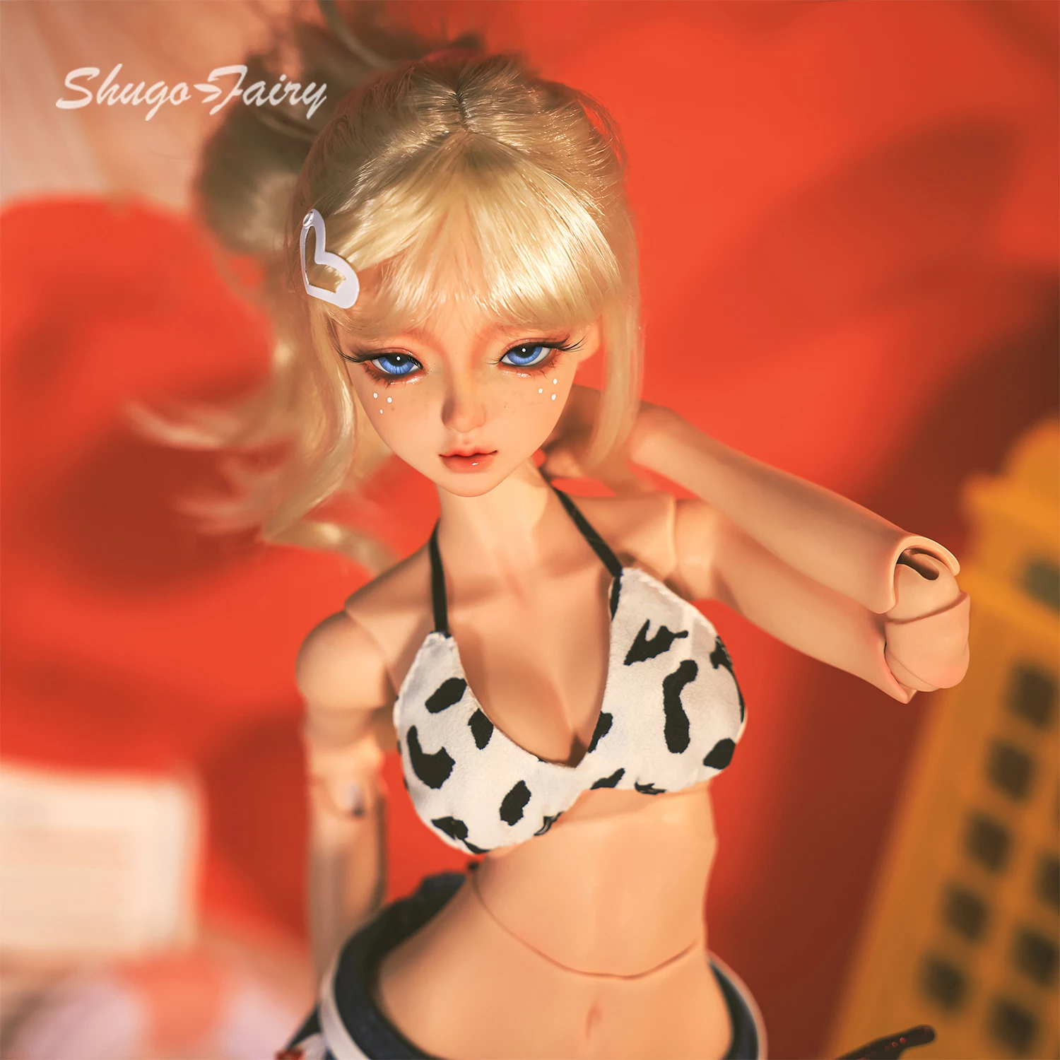 ShugaFairy BJD Doll 1/4 Sadie G Fullset FC Resin Ball Jointed Doll Y2K Vintage Beachwear Halter Collectible Birthday Gift