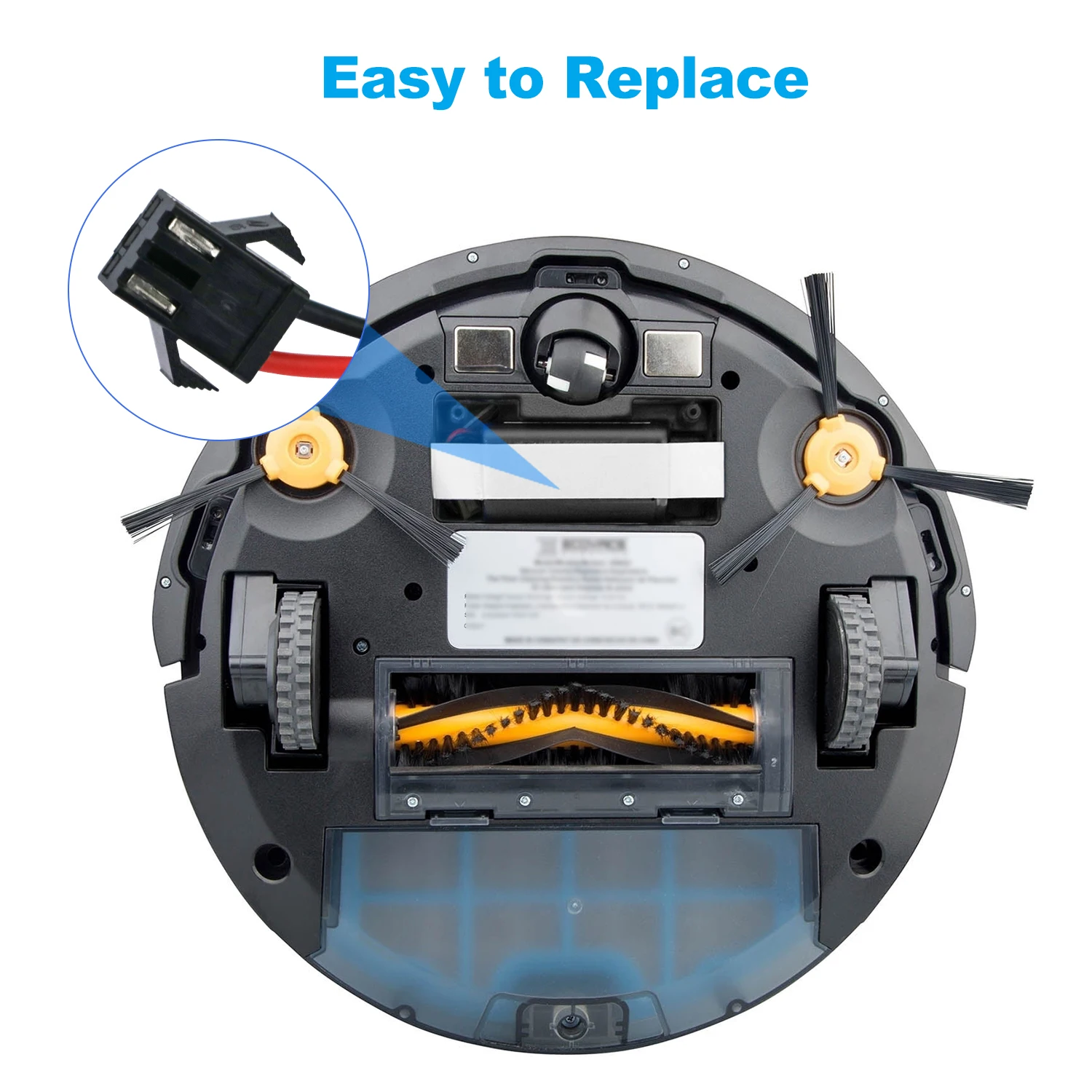 2 шт. 14,4 В 2600 мАч батарея для Conga Excellence 990 1090 1092 1790 Ecovacs Deebot N79 N79S Robovac 11 11S 12 15C 35C Tesvor X500