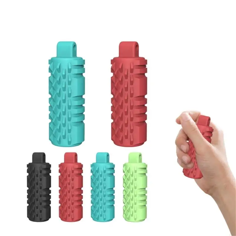

Spiky Grippie Keychain Toy Crement Crement Clocming Relaking Pocket Toy E65D