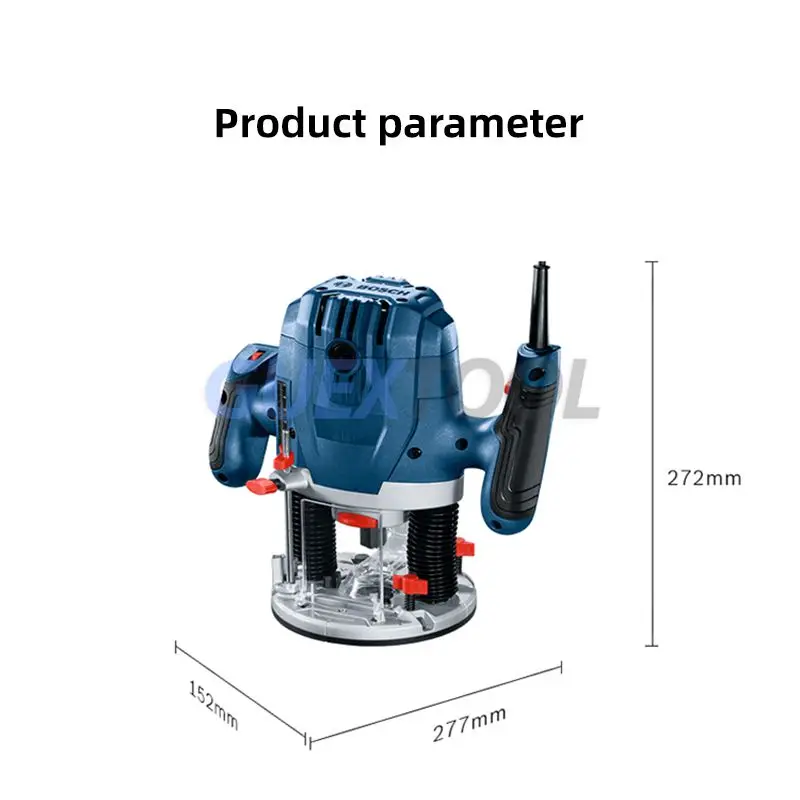 Carving Machine Wooden Milling Machine Handheld Edge Cutting Machine Electric Woodworking Slotting Machine Hole Opening Mcahine