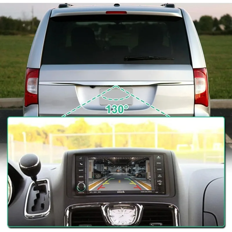 Backup Camera for Chrysler Town Country 2011-2016 Dodge Grand Caravan 2011-2020 56054157AA 56054157AD 56054157AE 56054157AF
