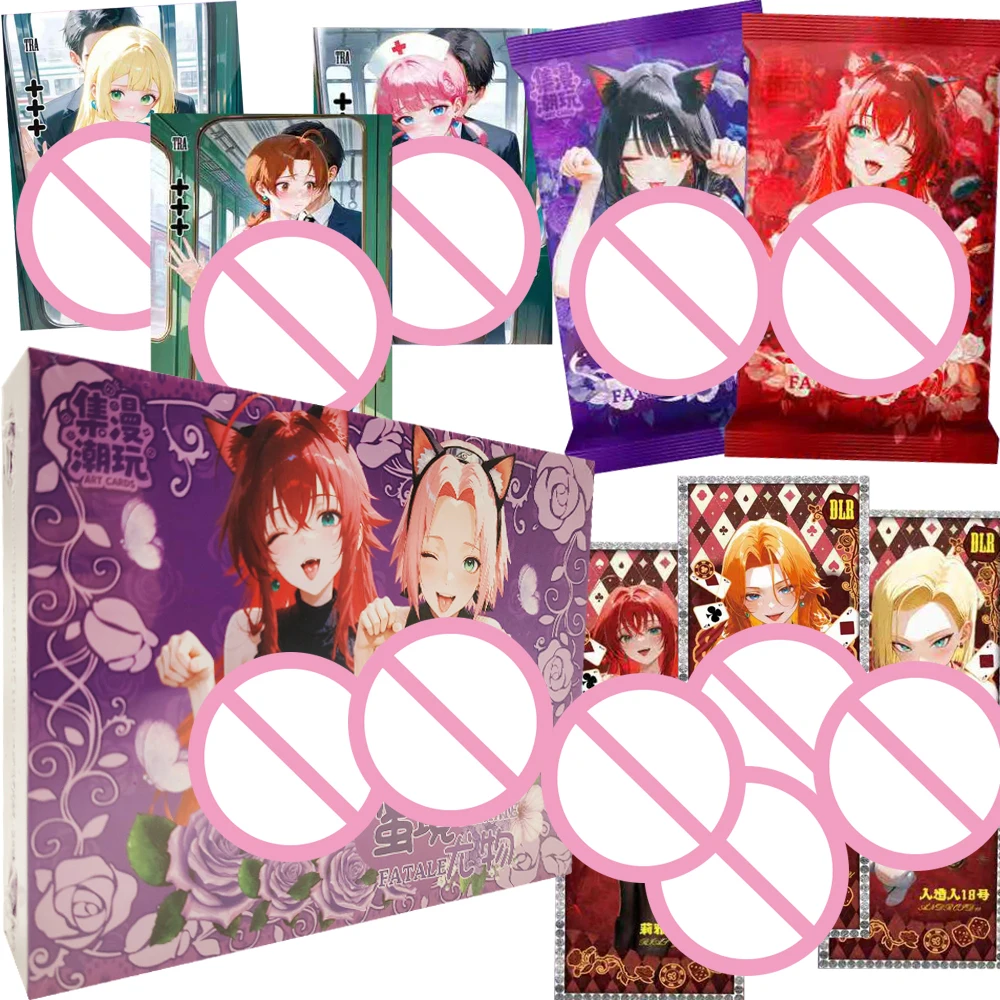 

Femme Fatale Collection Cards Ticket Stub Design Beautiful Graceful Figure Boa·Hancock Popular Anime Goddess Card Christmas Gift