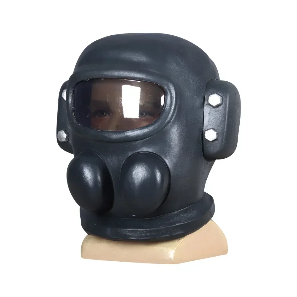 جديد 2025 لعبة شركة ميتال قناع تنكري للهالوين للكبار خوذة من اللاتكس شخصية كرنفال فستان زي الدعائم