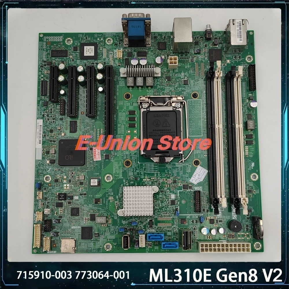 ML310E Gen8 V2 715910-003 773064-001 Server Motherboard