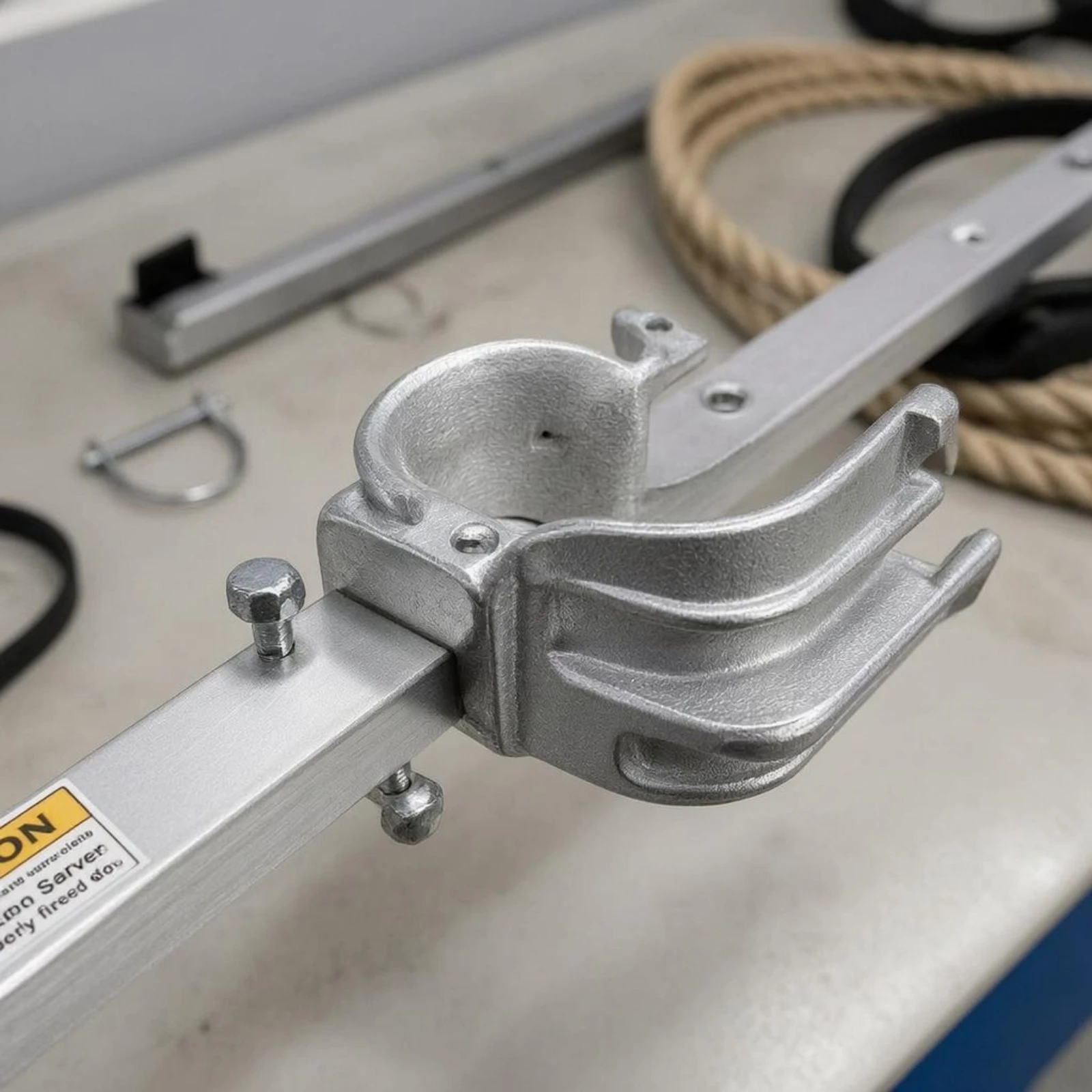 Adjustable Outboard Engine Mount Padded Outboard Engine Mount Marine Hardware Composite Corrosion Resistant for Transport view 6