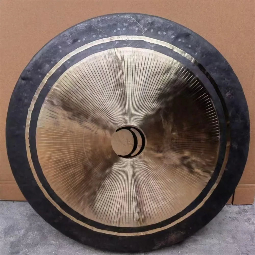 Sound Healing Gongs-18"-36" Maßgeschneiderter Chau Gong Moon Gong mit kostenlosem Hammer, tiefem Klang, starke Vibration für Meditation und Yoga