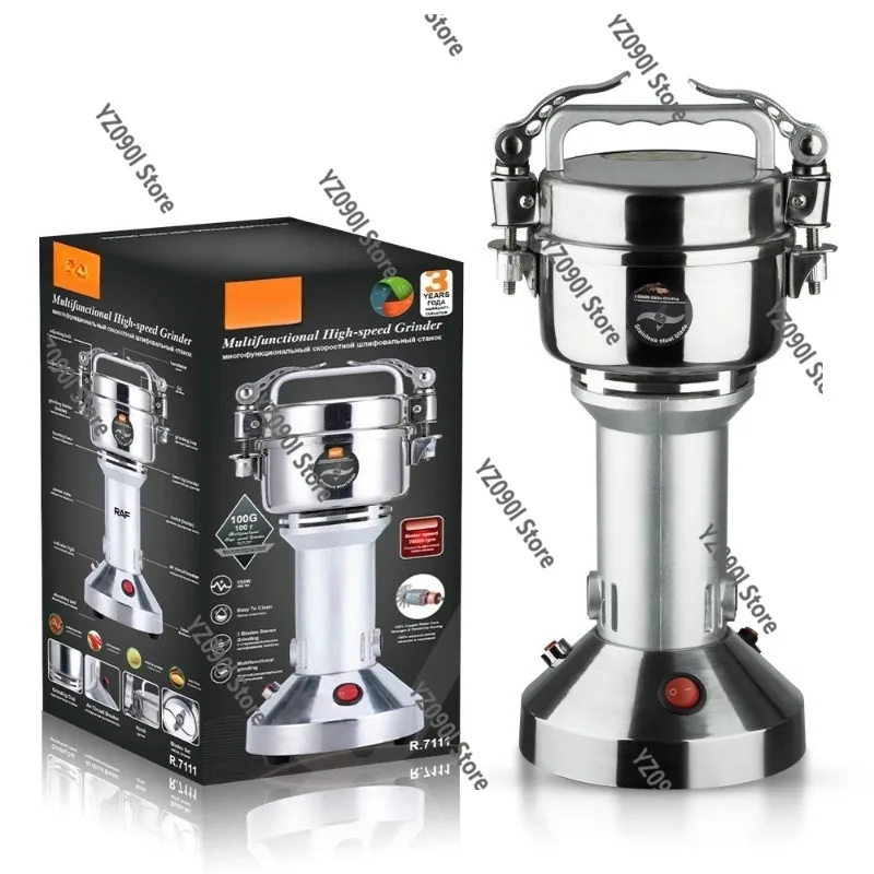 Electric Dry Grinder Household Commercial Multifunctional Mill for Grain Herb Coffee