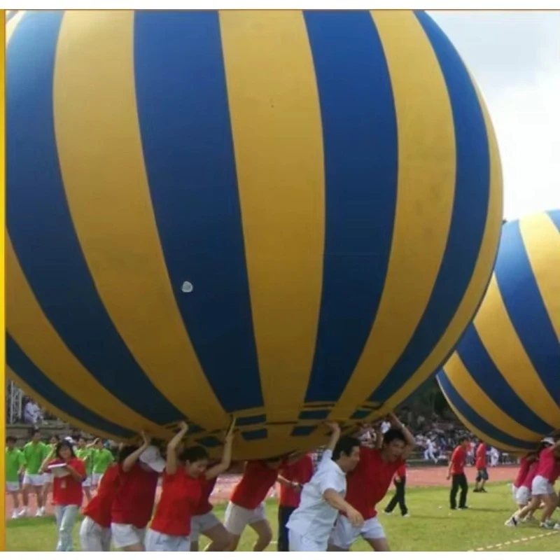 Outdoor inflatable game team competition custom huge beach ball