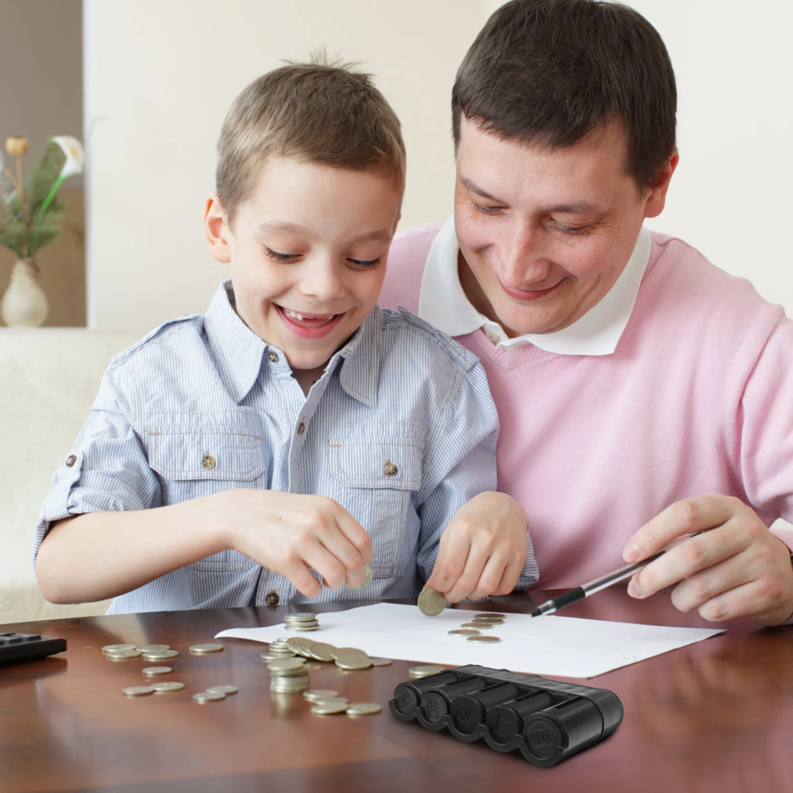 Caja de almacenamiento de monedas, organizador de monedas portátil, soporte de plástico, Estuche De Viaje, suministros para coleccionistas, contenedor de monedas, caja organizadora