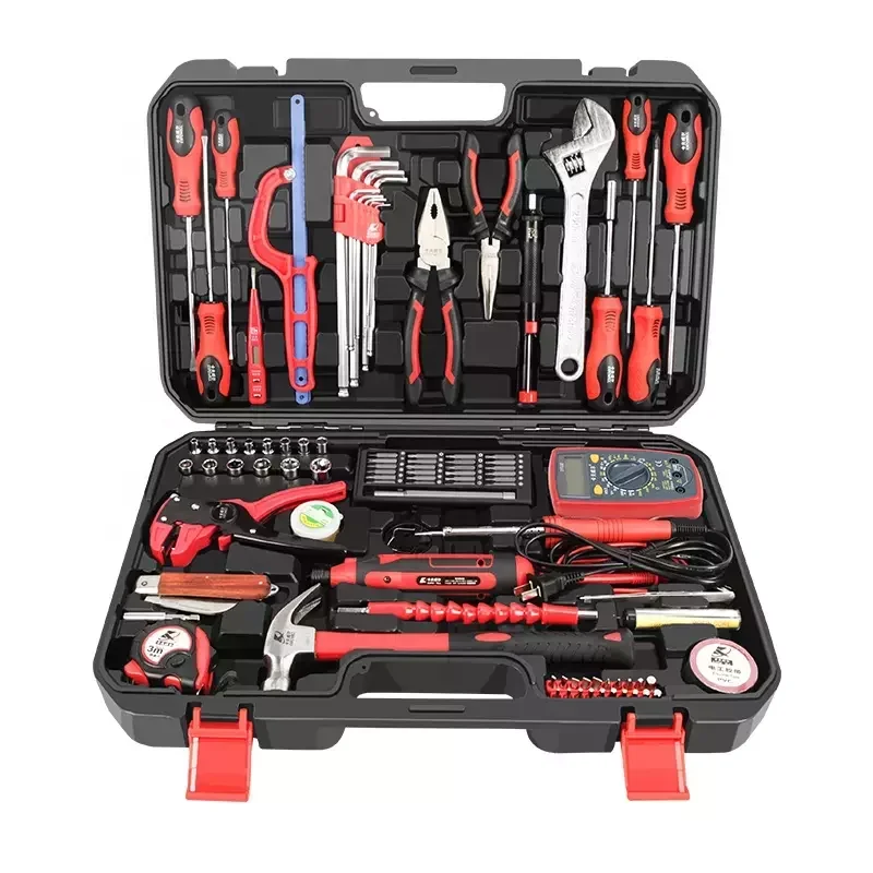 KAFUWELL C3708A Mechanic Repair Electric Hand Tool Professional 74pcs Tool Kit Set