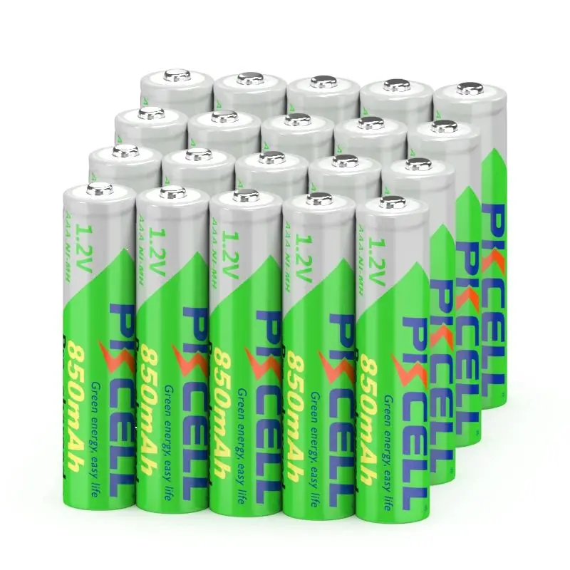 2/4/16/20Pcs PKCELL AAA 850MAH batterie 3 A 1.2V ni-mh AAA batteria ricaricabile 1.2V preccarica batteria AAA A bassa autoscarica