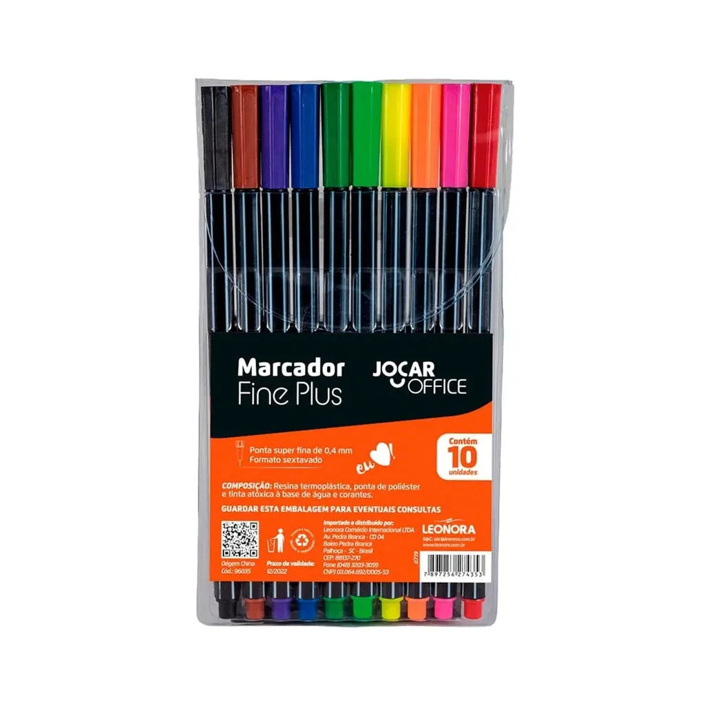 Fine Plus 10 Colors Jocar Marker