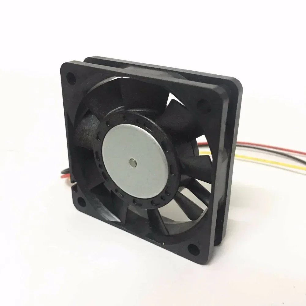 5PCS New Sanyo Denki 6015 60MM 109P0612H701 DC12V 0.09A 60*60*15MM Cooling fan For Server Computer case with 3wires