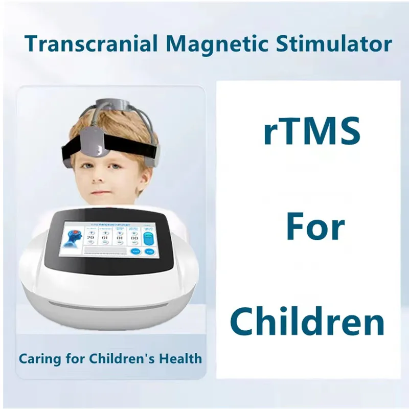 English Transcranial Magnetic Stimulator Parkinson\'s Disease Insomnia Anxiety Depression Treatment Instrument Schizophrenia Rtms