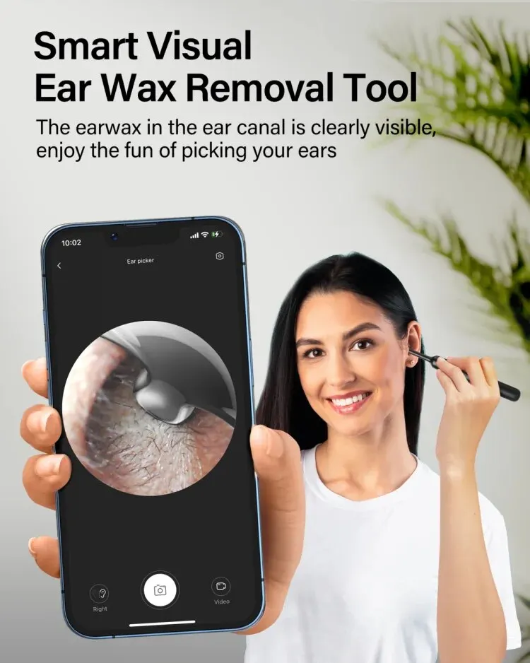 Bebird Xlife X0 Ear Cleaner Wax Remover Tool Smart Visual Stick Otoscope 1080P HD Earpick Endoscope Earring Personal Health Care