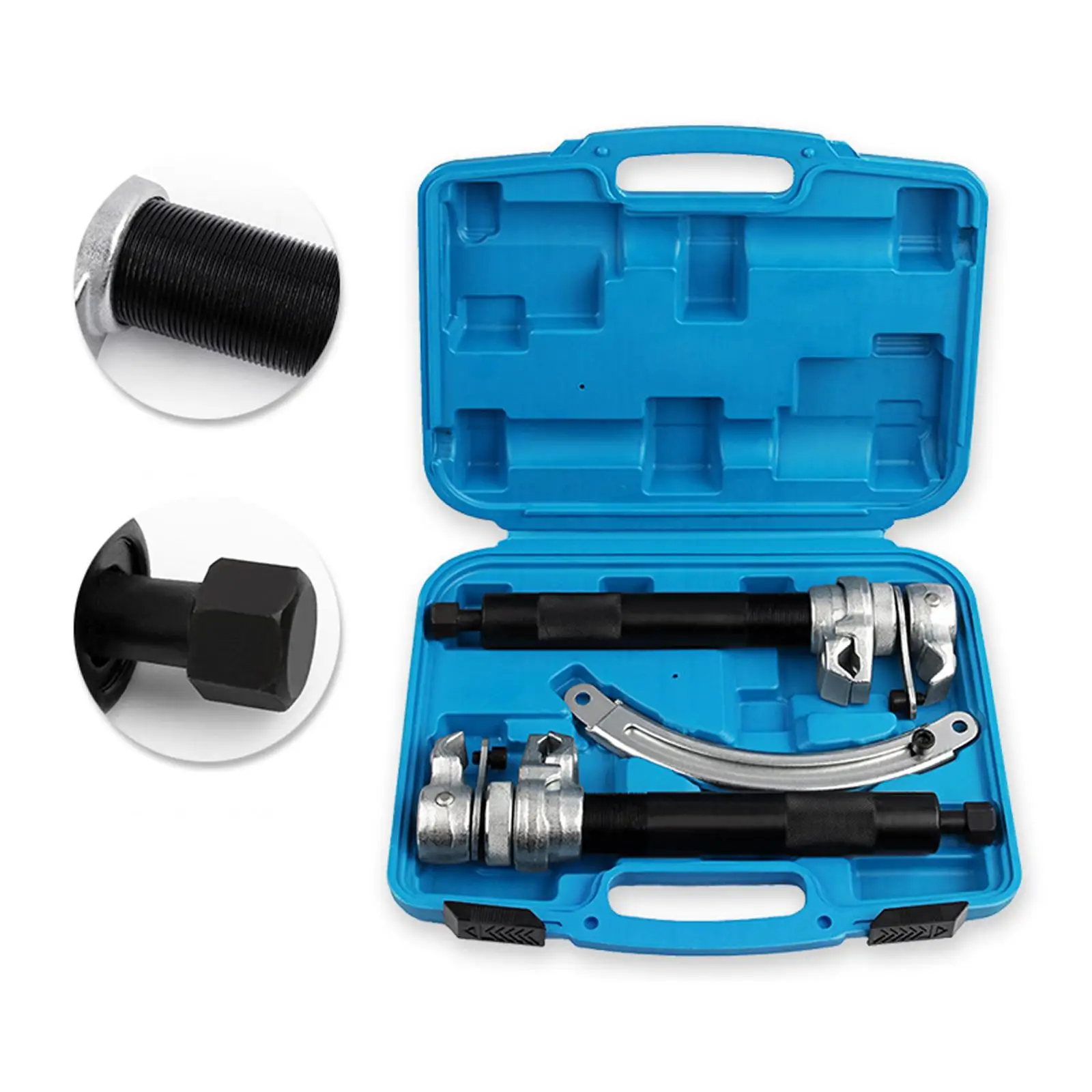 Generic Coil Spring Compressor Tool Set Metal Jaw Opening with Carrying Case