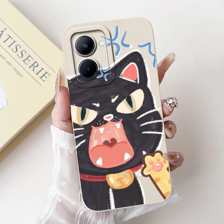 For Realme 10 Pro Plus Case Fashion Flower Matte Silicone Soft Phone Cover For Realme 10 Pro Realme10 Funda Cases RMX3630 Bumper