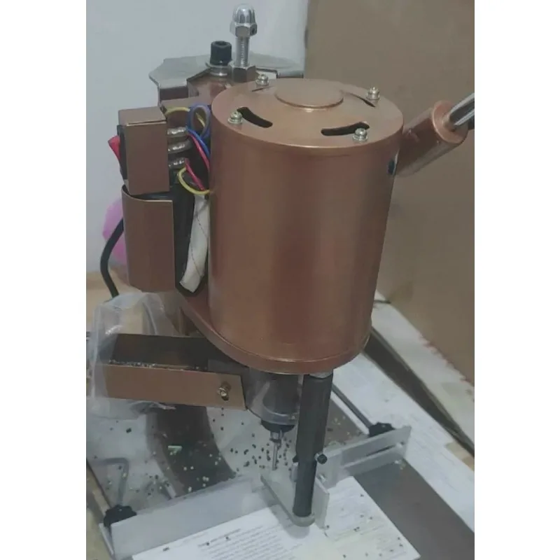 150 Electric Tag Punch Machine  Hole Puncher for Fabric Loose Leaf Binding Drilling