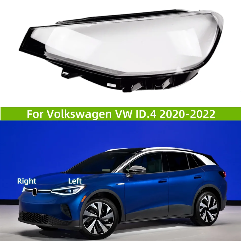 

For Volkswagen VW ID.4 2020 2021 2022 Accessories Cars Headlights Lights Glass Transparent Anti-UV And Anti-Aging