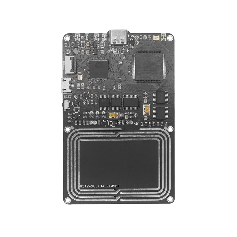 GROCE-For Proxmark3 MAX NFC RFID Copier Smart IC/ID Card Programmer 13.56Mhz/125Khz Type-C+Micro-Type NFC Duplicator Decoder