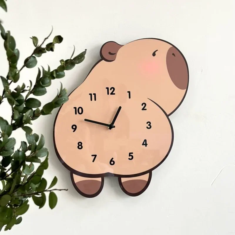 Simple Wall Clock Creative Watches Swing Clocks Funny Children's Room Home Ornaments Cute  Interior Home Decor Items Luxury