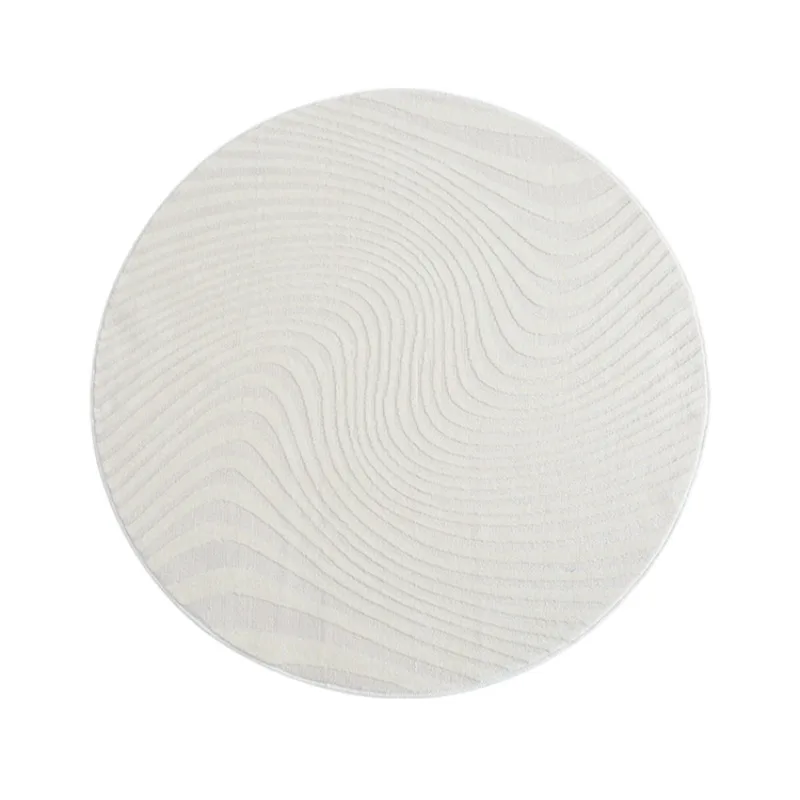 

European And American Fashion High-End Wool Thickened Living Room Round Carpet Coffee Table Floor Mat Bedside Rug