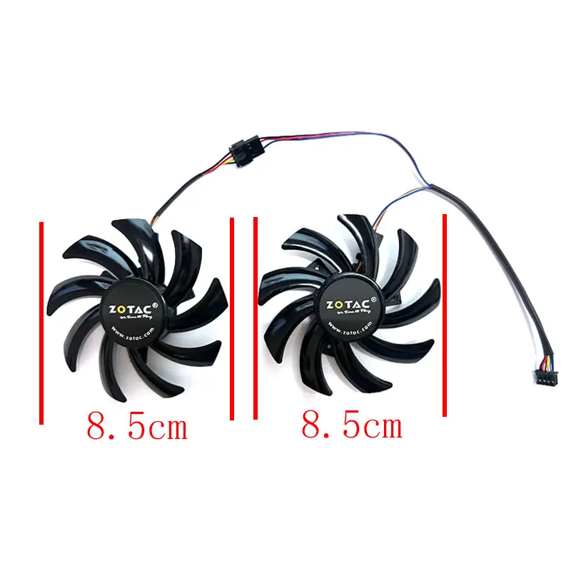 85MM New For ZOTAC GeForce GTX760 770 AMP Graphics Card Replacement Fan