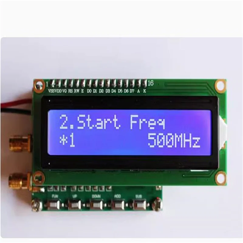 RF signal generator with sweep function, 140MHz~4.4GHz