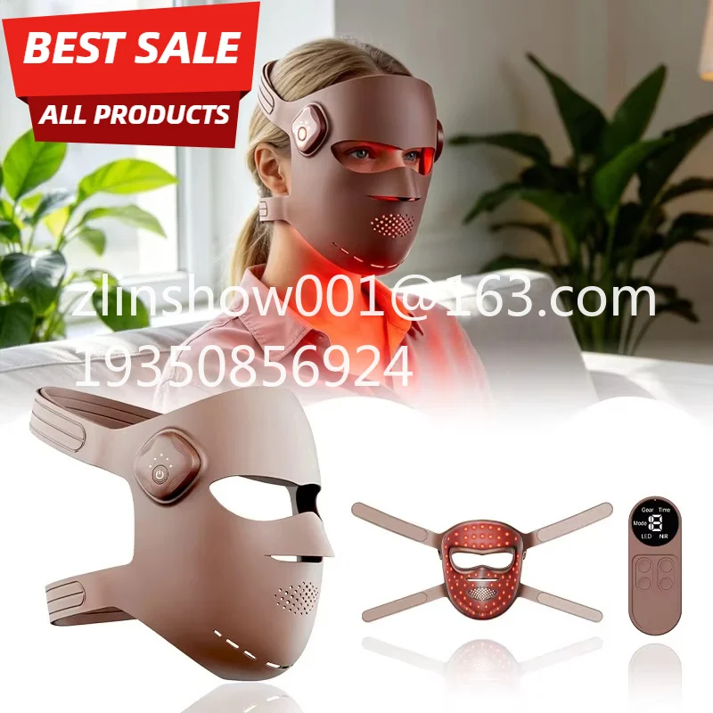 EYCO Presale  Care 850nm 630nm Photon Therapy Silicone Handheld LED Red Light Face Mask