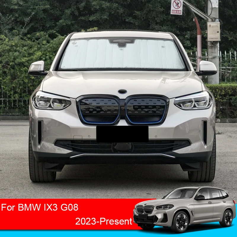 

For BMW IX3 G08 2023-2026 Car Sunshades UV Protection Cover Side Window Curtain Sun Shade Visor Mat Windshield Auto Accessories