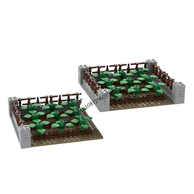 New 5987Pcs Moc European Medieval Street View Classic Farm Model Diy Creative Ideas Child Toys Birthdays Gift Custom Puzzles