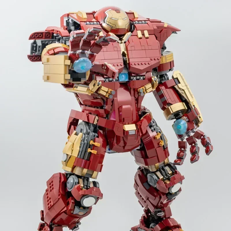 4049PCS Miniso Marvel hulkbuster Ironman Veronica Mecha Toys Avengers Robot Figures Model Building Brick Block Gift Boy