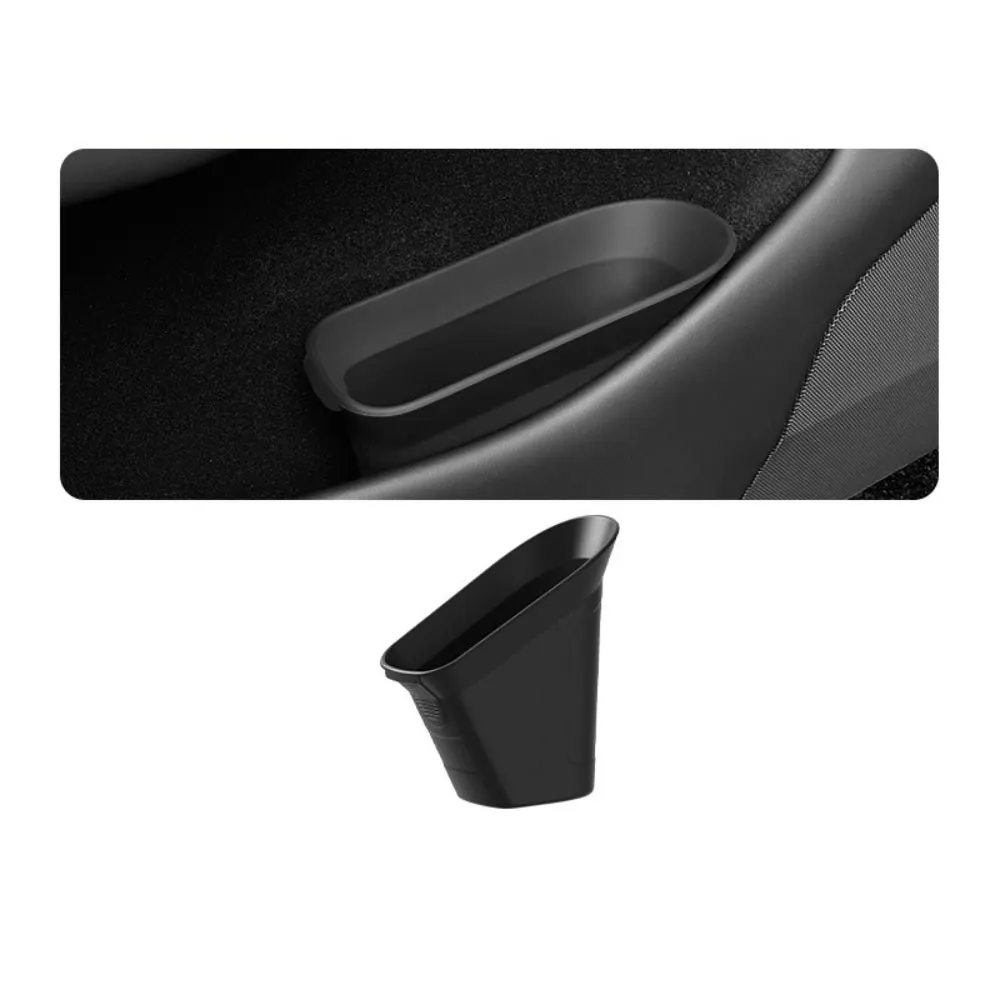 For Tesla Model 3 24-26 Y/YL 25-26 Doors Organization Storage Box Trash Can Storage Buckets Driver Passenger Car Accessories 2