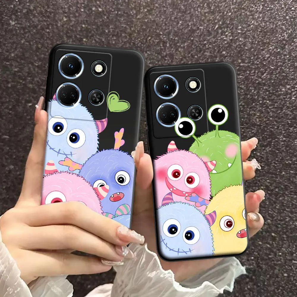 For Infinix Note 30 4G 5G Case Cartoon Soft Silicone TPU Astronaut Phone Case For Infinix Note 30i 30Pro 30 VIP Cute Back Cover