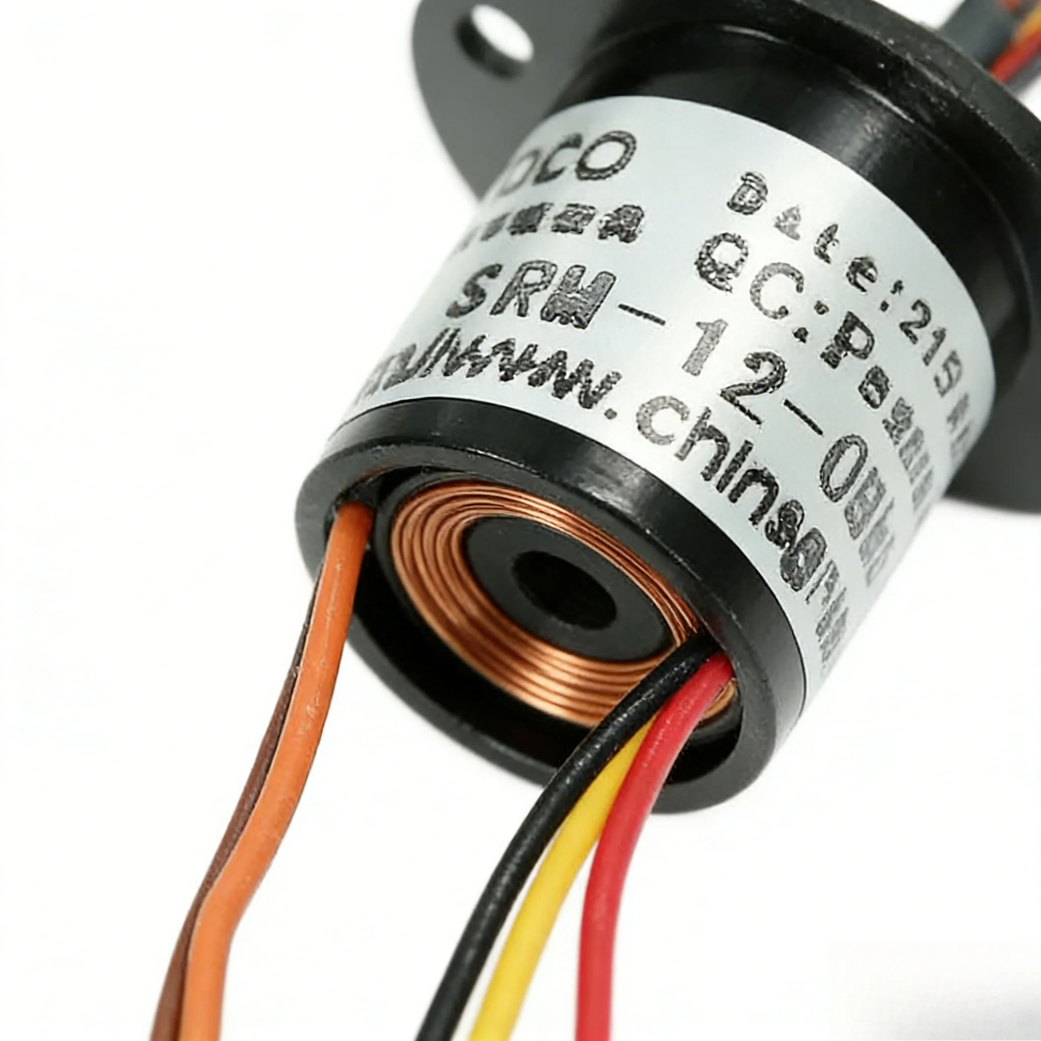 12.5mm 300Rpm 6 Wires CIRCUITSx2A Capsule Slip Ring AC 240V for Monitor Robotic Arduino Module