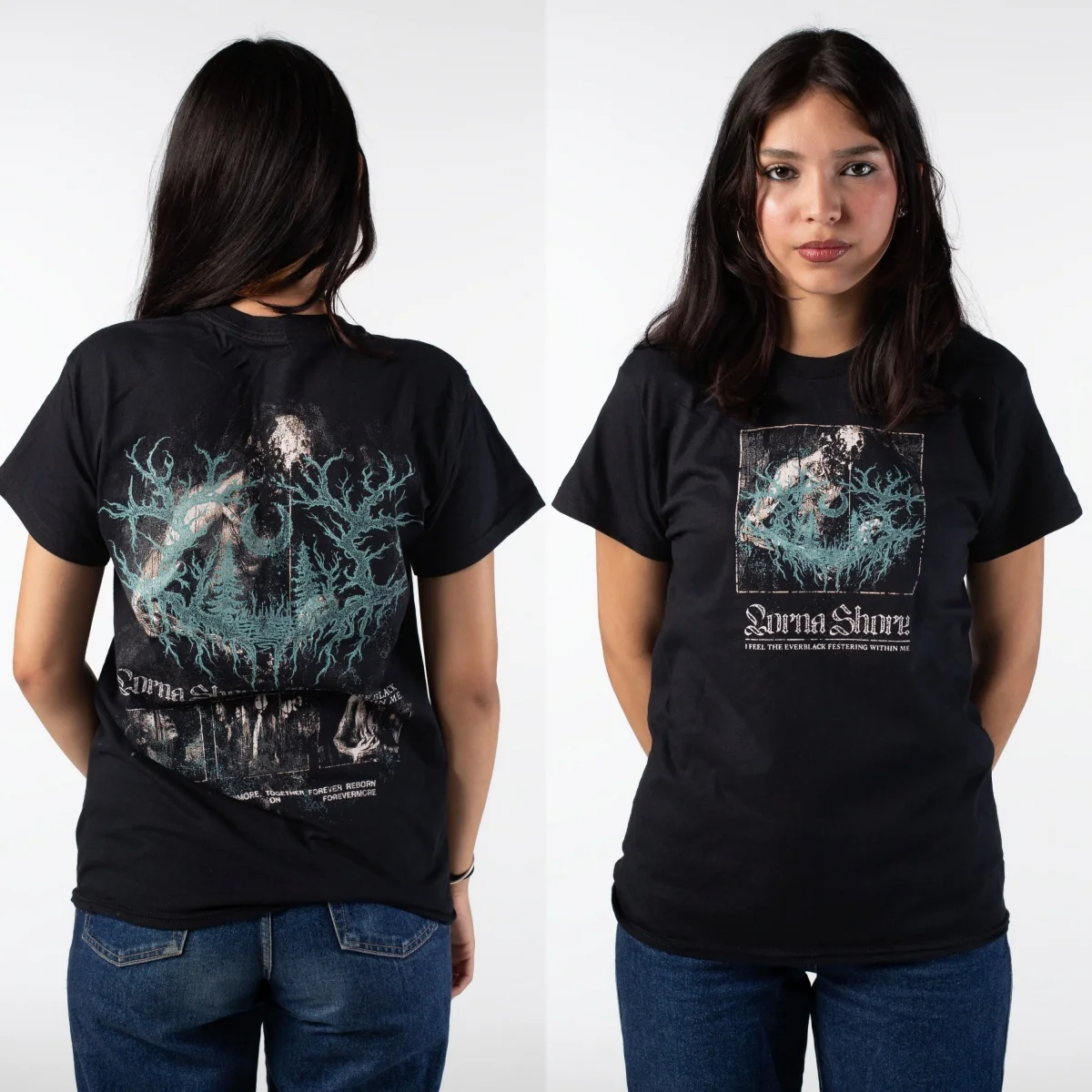Fall Into Oblivion Lorna Shore Band T-Shirt Cotton Graphic Tee Men Women Summer Streetwear