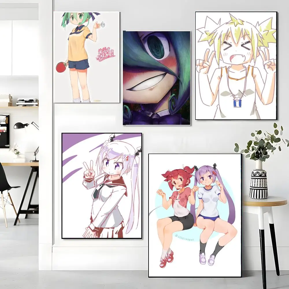 anime S-Scorching Ping Pong Girls-S Painting Calligraphy Boho Botanical Decor for Living Room Elegant Home Style