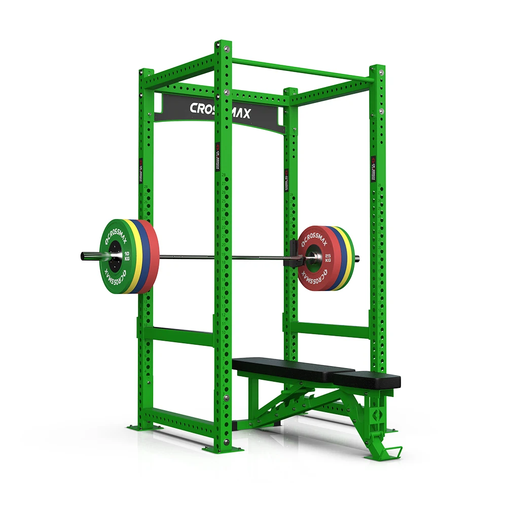 مصنع اللياقة البدنية معدات الصالة الرياضية قوة رف كامل / نصف القرفصاء