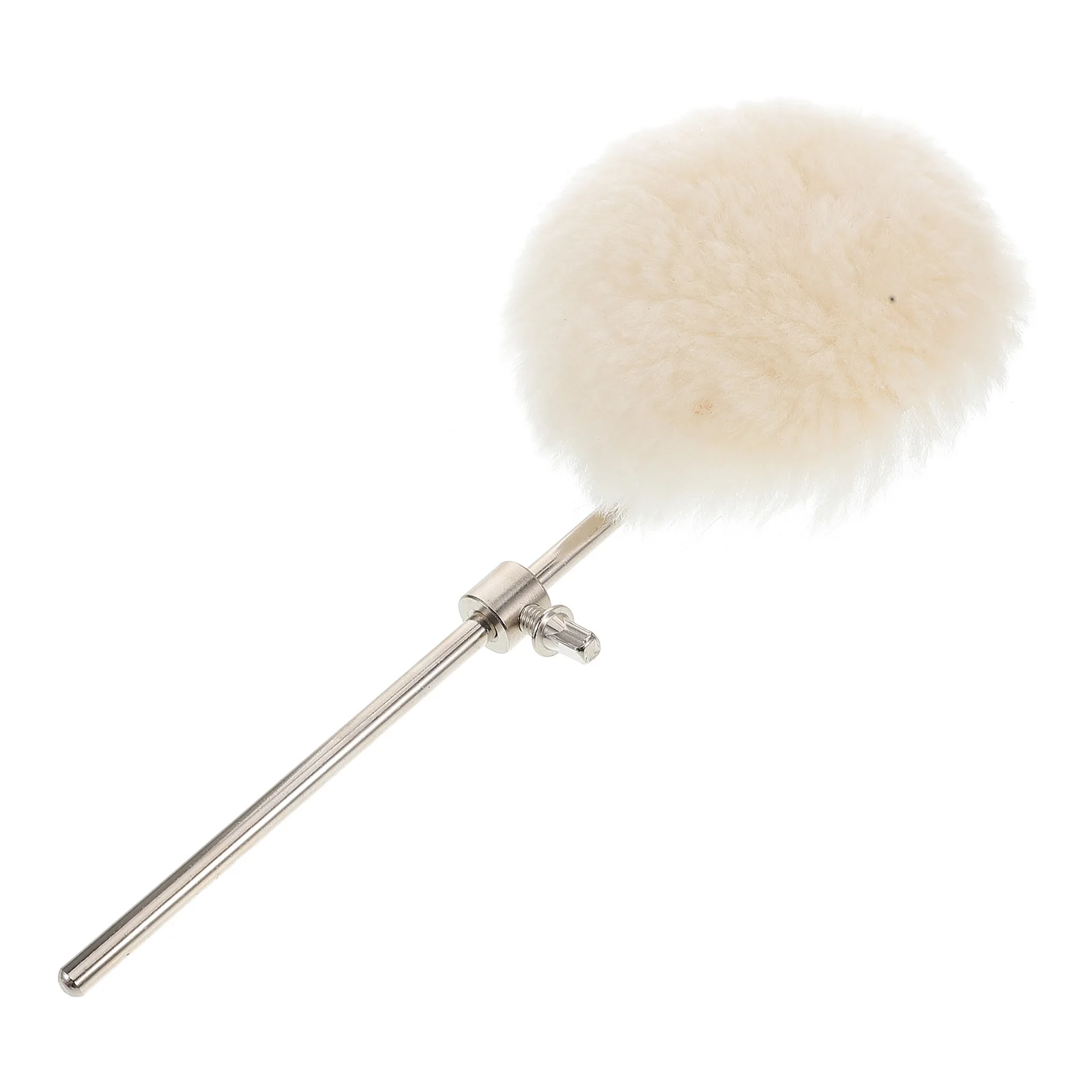 

Wool Design Bass Hammers Pedal Beater Head Alloy Circular Hammer Durable Hardware Compatible Various Drum Kits Slap Accessories