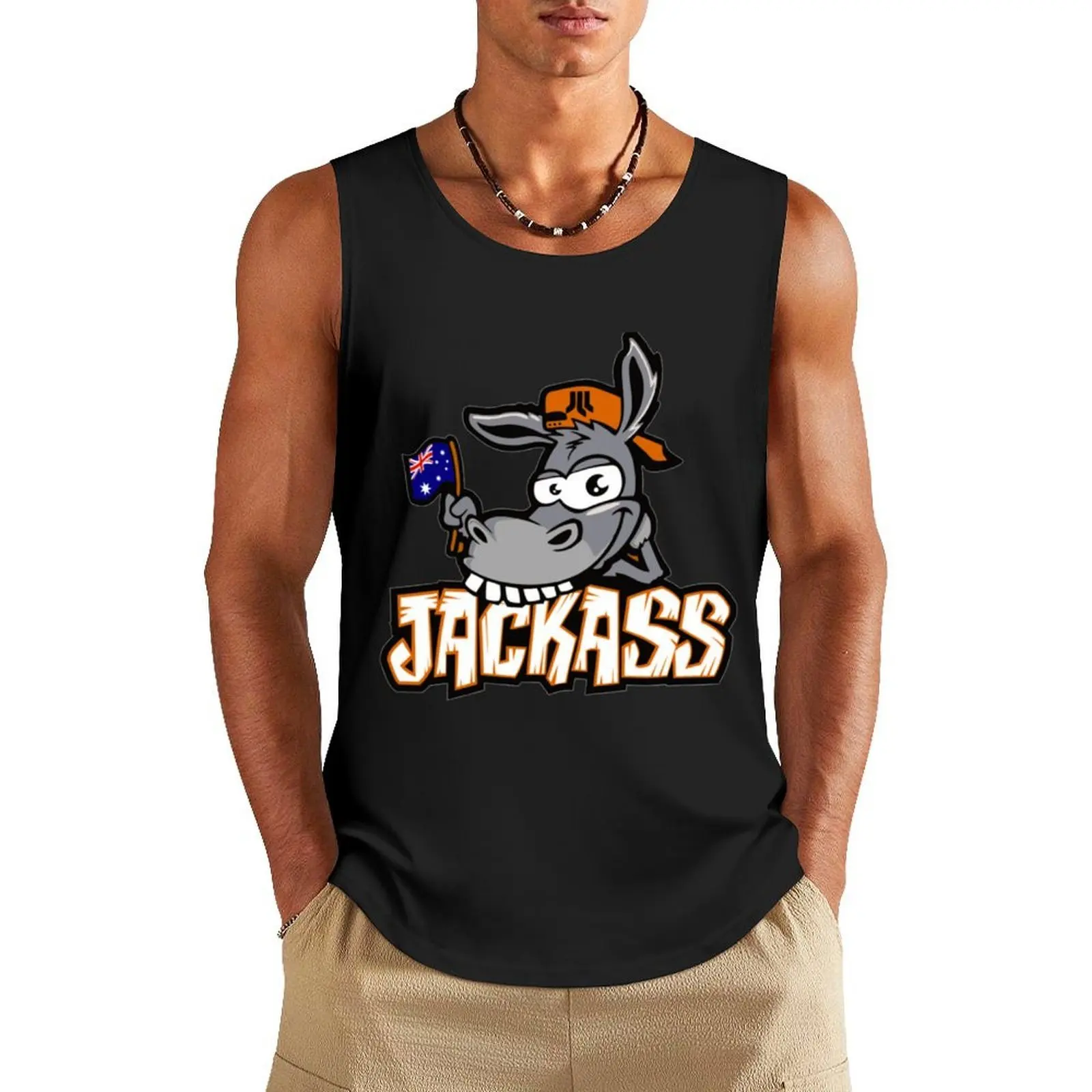 

Jackass 43 Tank Top anime t-shirts Sports clothing tops sports clothes for men