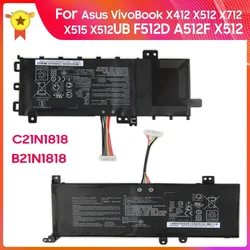 Replacement Battery C21N1818 B21N1818 For Asus VivoBook X412 X512 X712 X515 X512UB F512D A512F X512 Quality Batteries With Tools