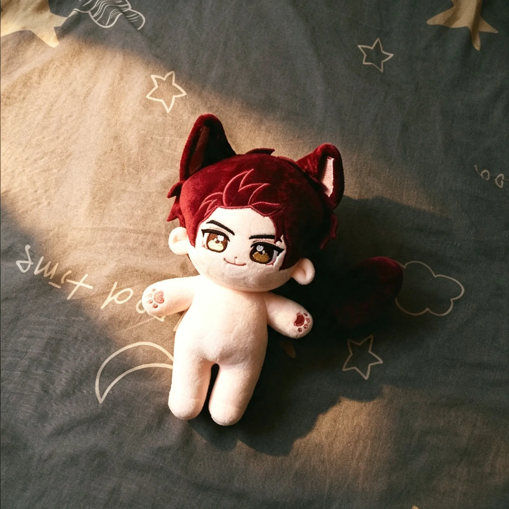 Stuffed 20cm Love and Deepspace Valko Anime Figure Cosplay Dress Up Cotton Doll Body Toys for fans