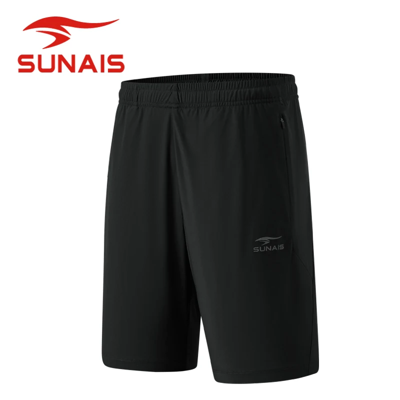 SUNAIS Quick Dry Elastic Knit Shorts for Men, Breathable Lightweight Casual Shorts for Daily & Sports 630413