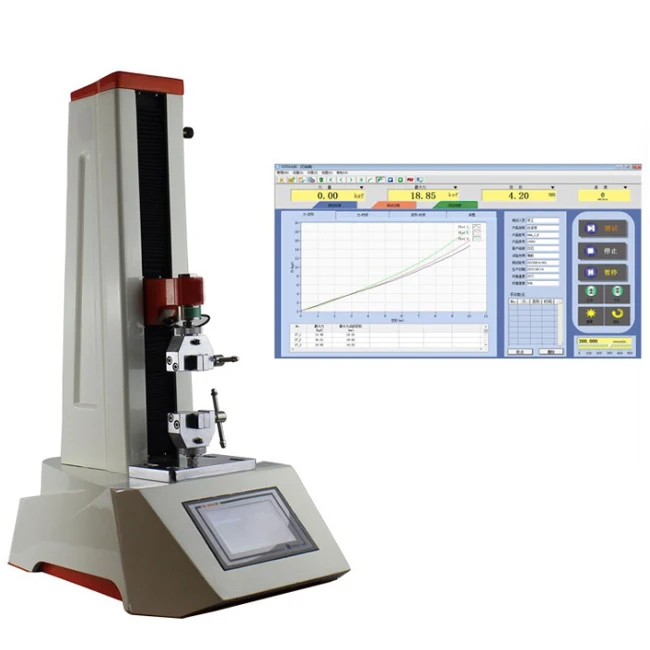 Hot-selling 500N desktop fishing open ring tensile testing machine fishing tool tensile testing machine supplier