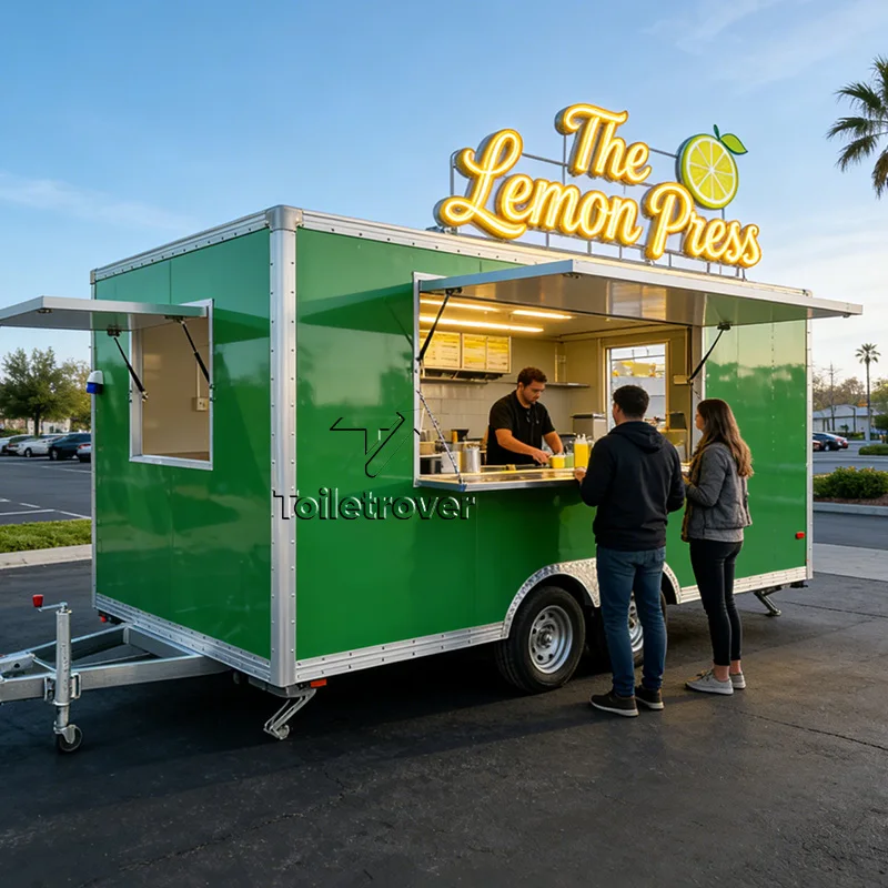 

Usa Uk Standard Food Truck Usa Approved Portable Concession Food Trailer Modern Food Truck Trailer with Full Kitchen Equipment