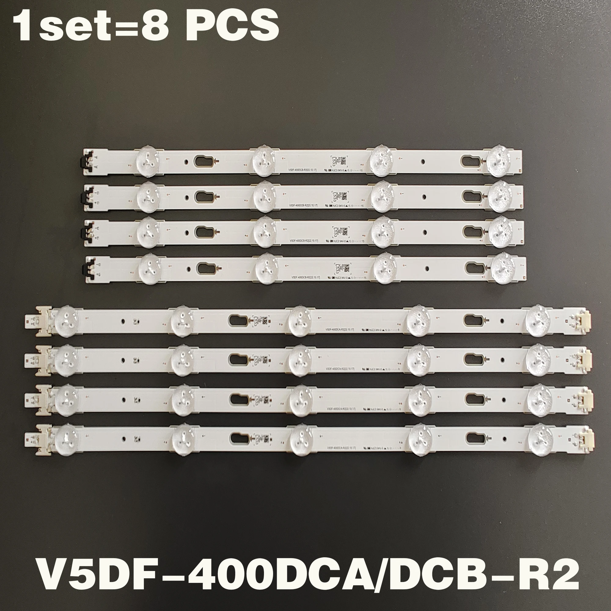 New 8 PCS LED Backlight strip For UA40J6300 UE40J6300 UE40J6300AK UE40J6500AU BN96-34783A 34784A V5DF-400DCA 400DCB-R2