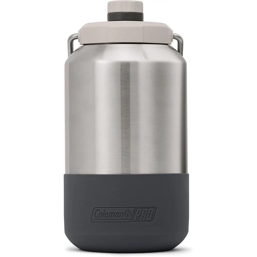 

Heavy-Duty Insulated Gallon Water Jug, Portable Leak-Proof Steel Bottle for Outdoor Use