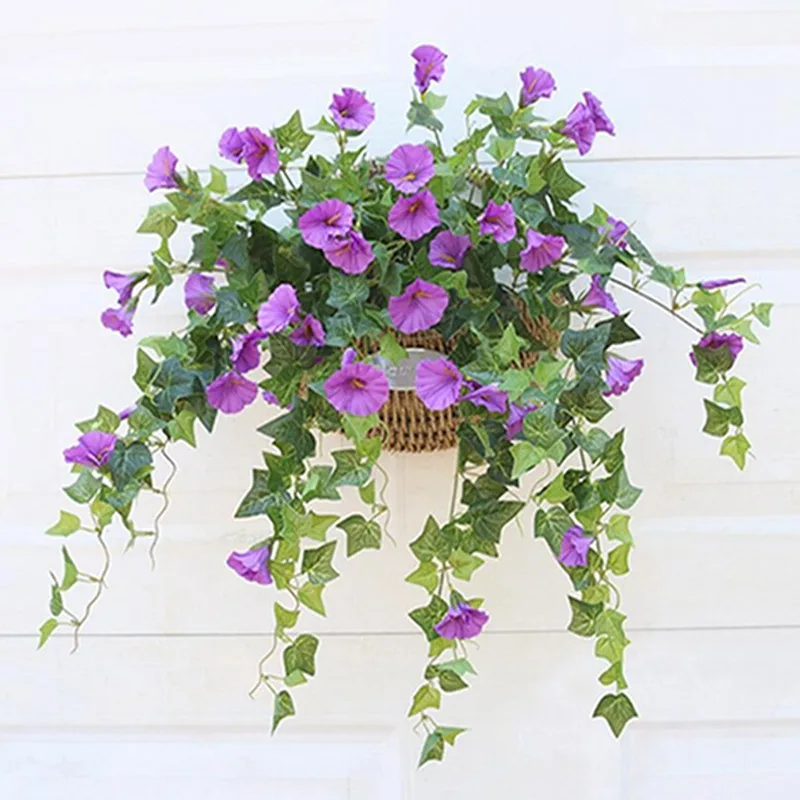 Artificial Morning Glory Simulation Petunia Wedding Home Decor Artificial Decorations Dried Flowers Christmas Halloween Xmas