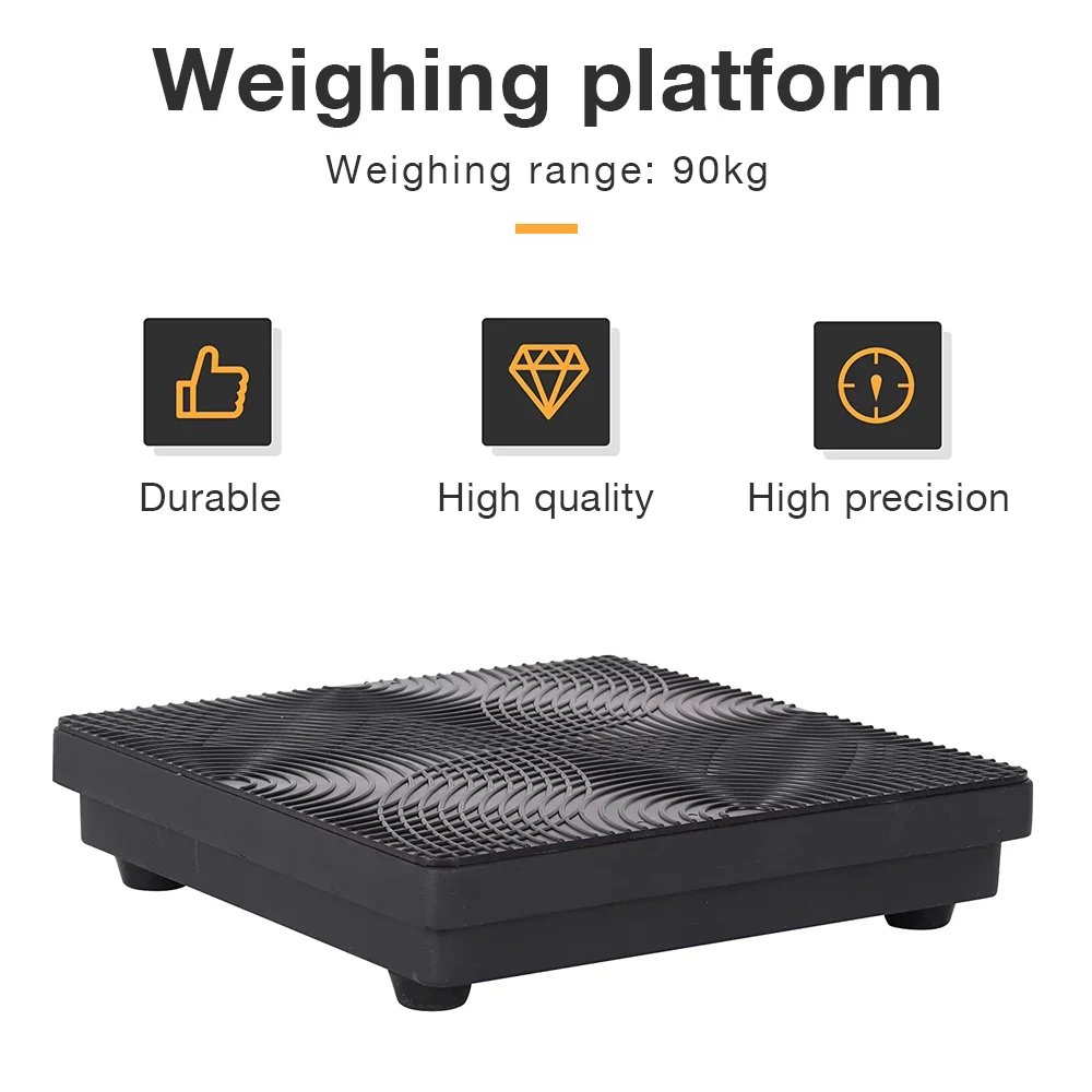 90kg Refrigerant Charging Scale LCD Digital Display IP68 Waterproof High Precise A/C Refrigerating Fluid Weighing Device