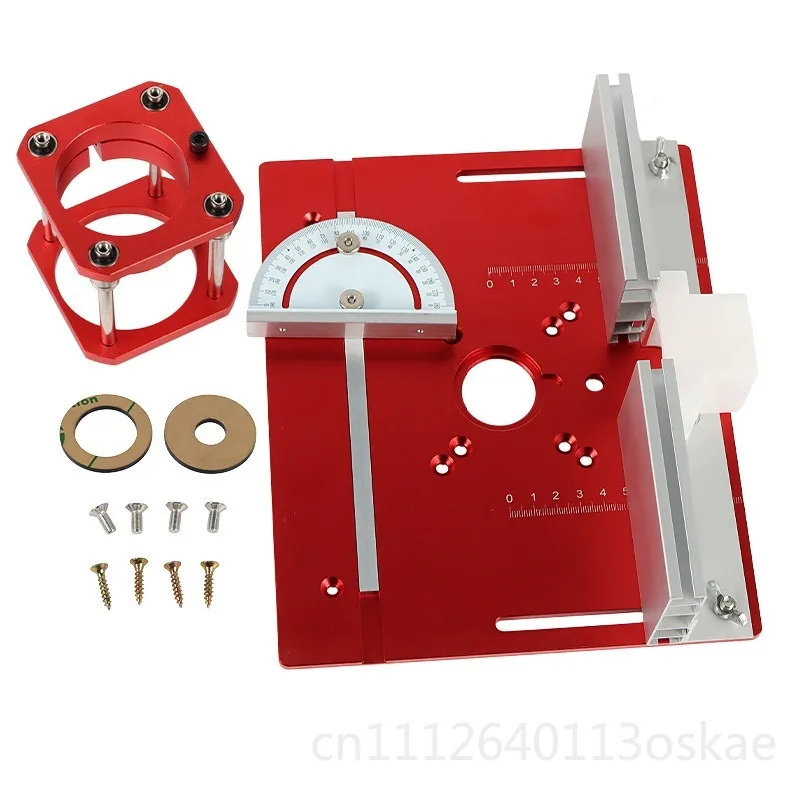 C8 trimming machine flip-chip plate aluminum alloy flip-chip table, slotted positioning table, base aluminum alloy